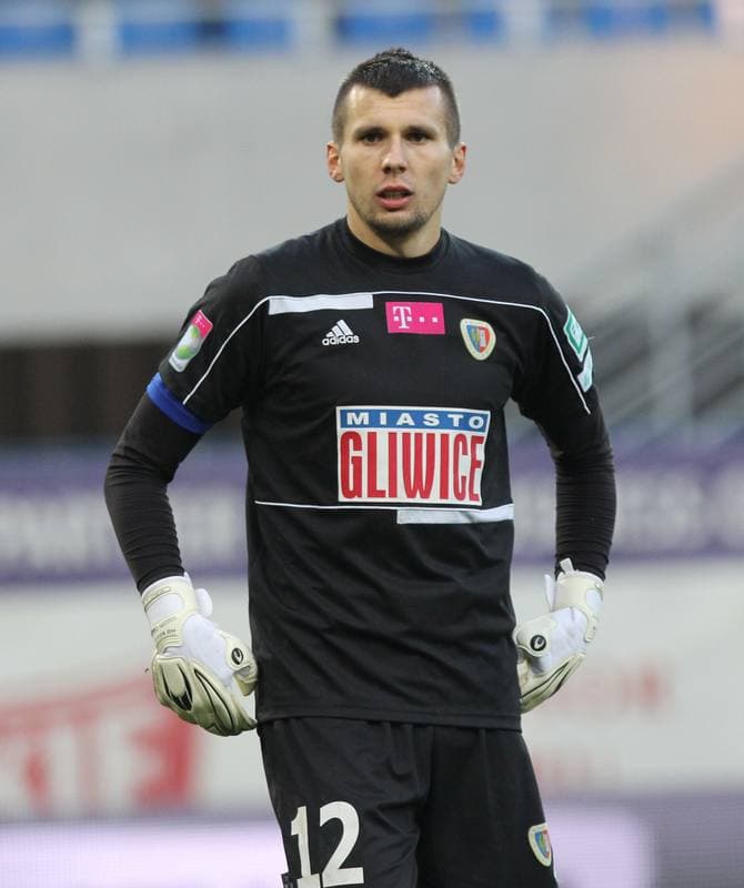Football. T-Mobile Ekstraklasa. Piast Gliwice - Zaglebie Lubin. 02.03.2013