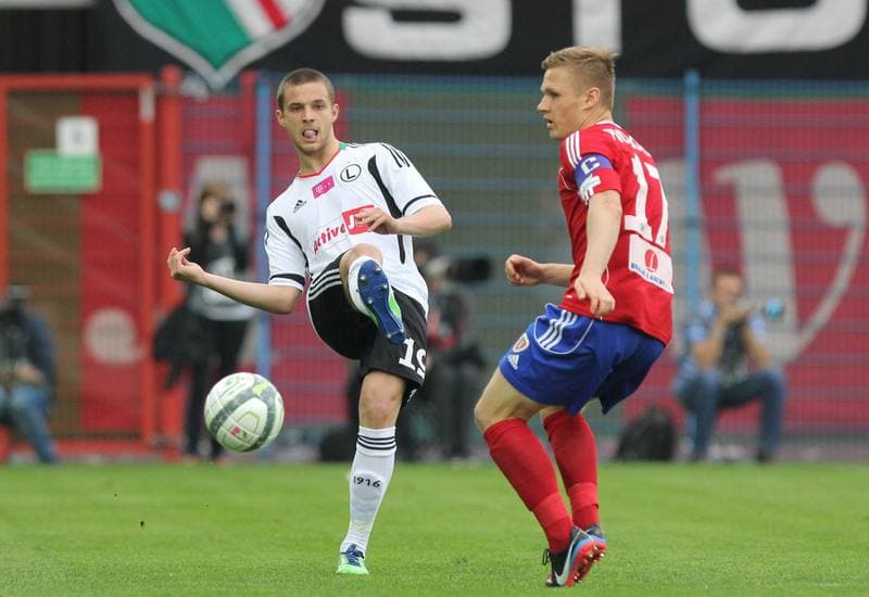 Football. T-Mobile Ekstraklasa. Piast Gliwice - Legia Warsaw. 27.04.2013