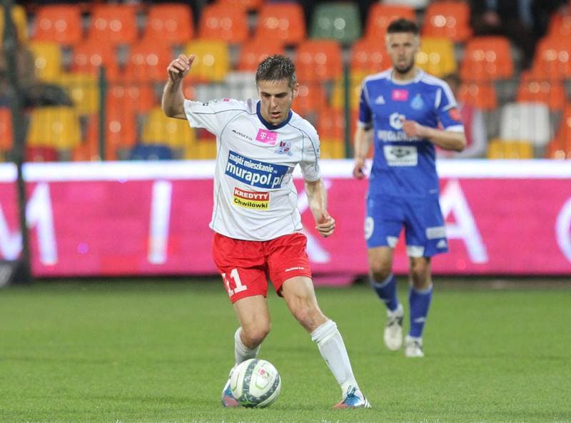 Football. T-Mobile Ekstraklasa. Podbeskidzie Bielsko Biala - Ruch Chorzow. 03.08.2014