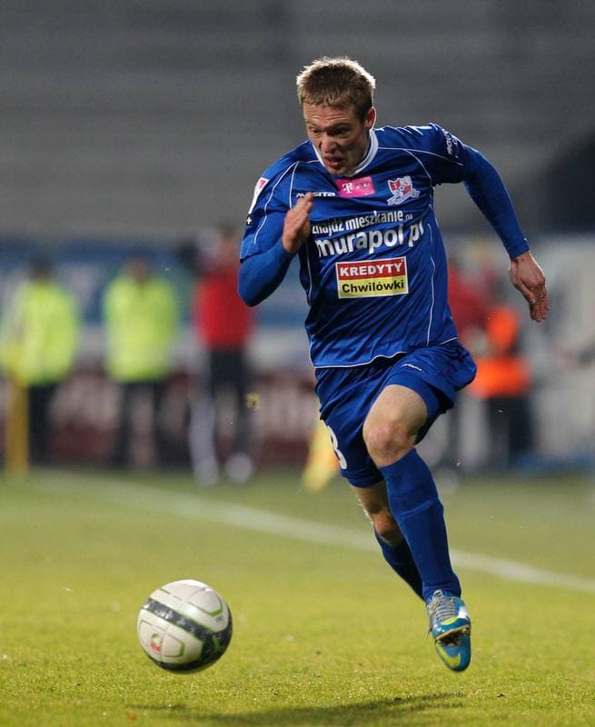 Football. Polish Cup. Gornik Zabrze - Podbeskidzie Bielsko Biala. 28.10.2014
