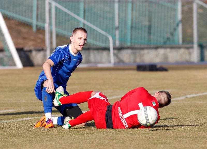 Football. Friendly Match. Zaglebie Sosnowiec - Podbeskidzie Bielsko Biala. 11.01.2014