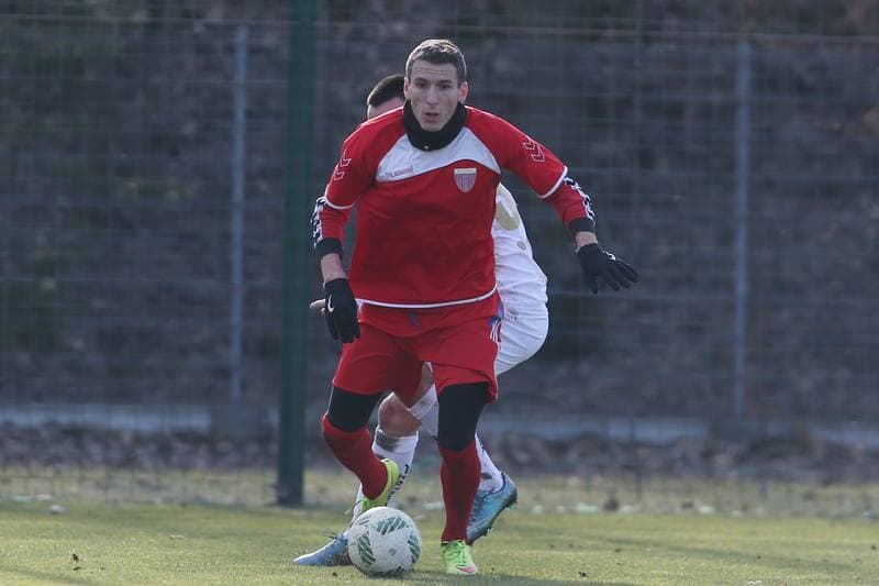 Football. Sparing. Zaglebie Sosnowiec - Polonia Bytom. 25.02.2017