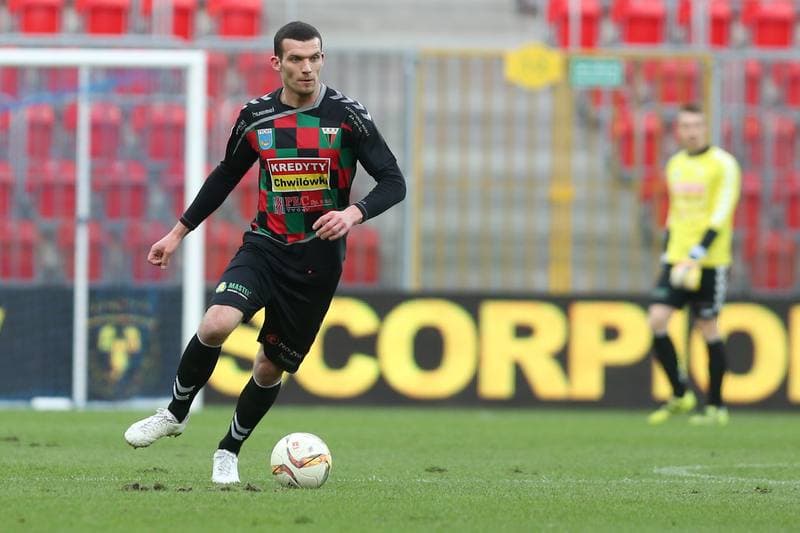 Football. Nice I Liga. GKS Tychy - MKS Kluczbork. 11.03.2017