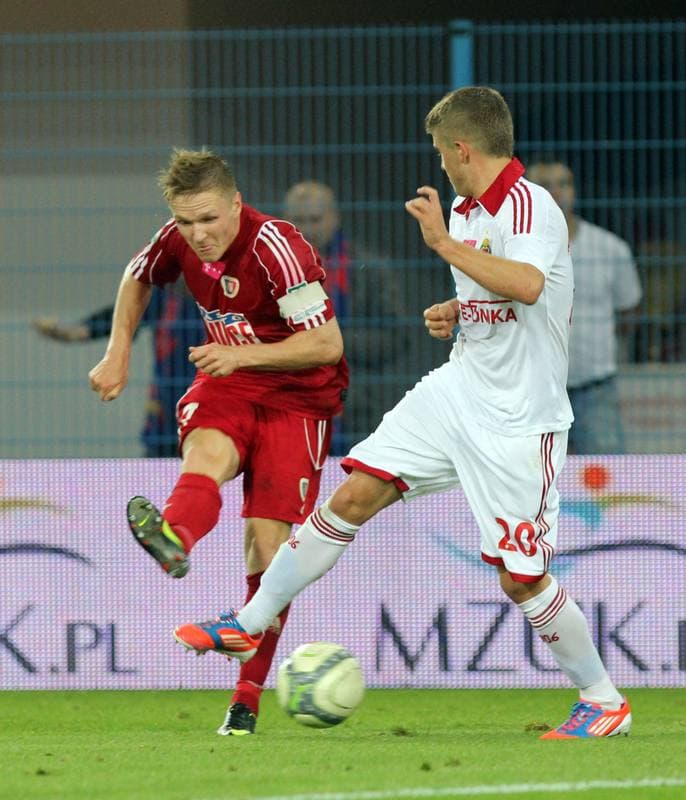 Football. T-Mobile Ekstraklasa. Piast Gliwice - Wisla Krakow. 01.10.2012