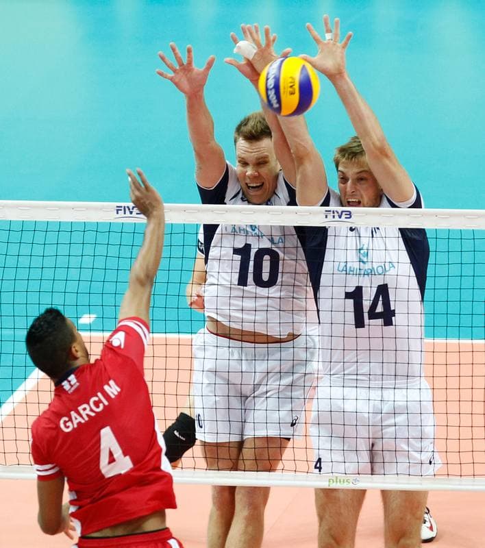 Volleyball. FIVB Men's World Championship. Tunisia - Finland. 07.09.2014