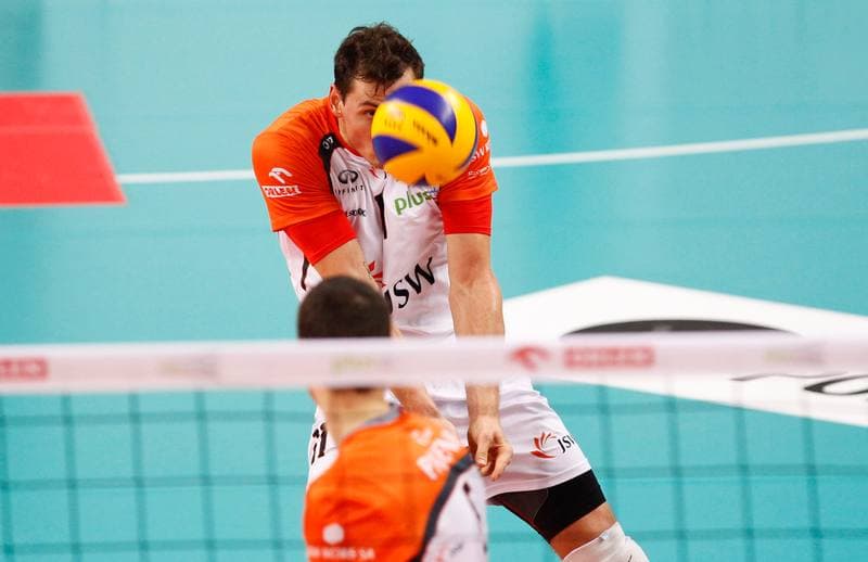 Volleyball. Friendly Match. Jastrzebski Wegiel - Berlin Recycling Volleys. 01.10.2014