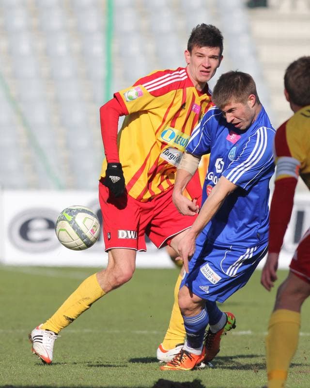 Football. T-mobile Ekstraklasa. Korona Kielce - Ruch Chorzow. 16.03.2013