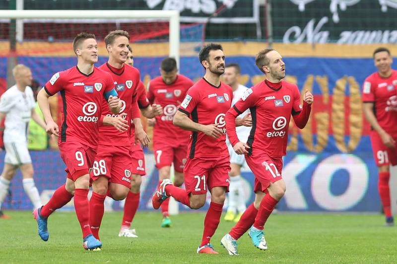 Football. Lotto Ekstraklasa. Piast Gliwice - Slask Wroclaw. 06.05.2017