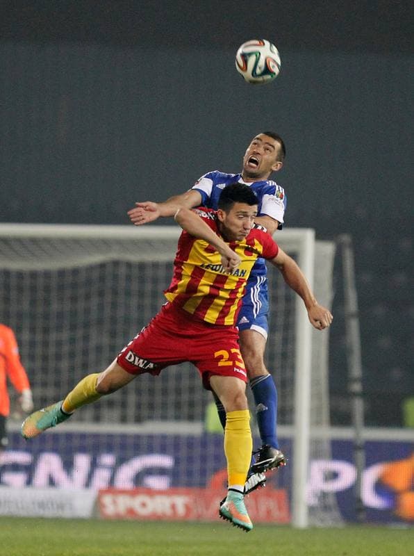 Football. PKO BP Ekstraklasa. Ruch Chorzow - Korona Kielce. 01.12.2015