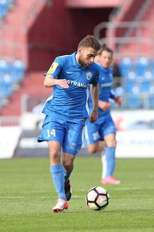 Football. Fortuna Narodni Liga. MFK Vitkovice - Banik Ostrava. 10.05.2017