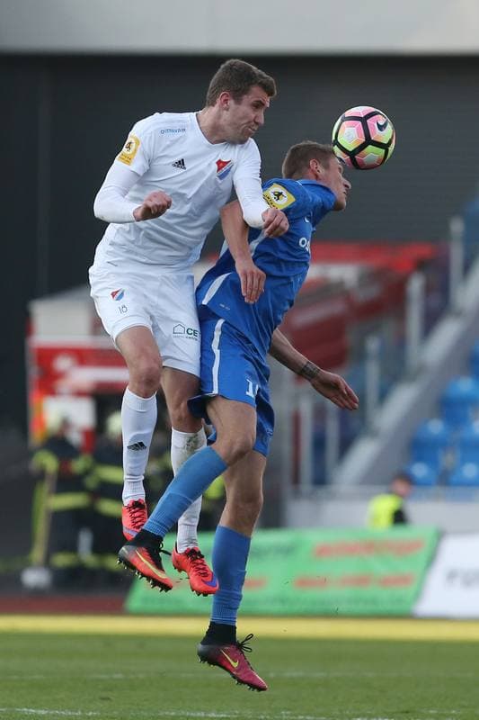 Football. Fortuna Narodni Liga. MFK Vitkovice - Banik Ostrava. 10.05.2017