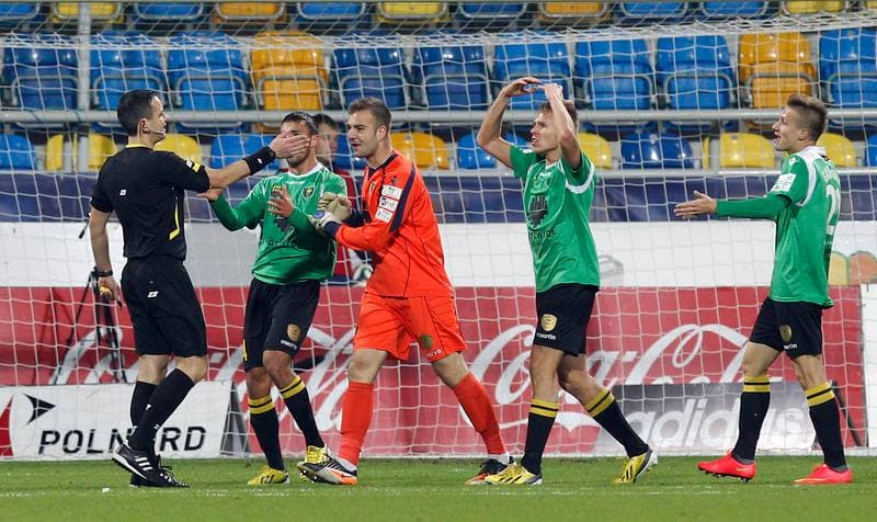 Football. I Liga. Arka Gdynia - GKS Katowice. 16.11.2014