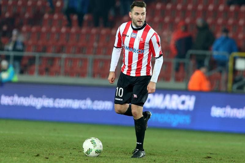 Football. Lotto Ekstraklasa. Cracovia Krakow - Gornik Leczna. 04.12.2016