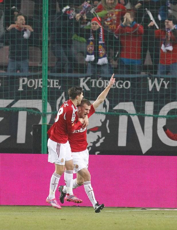 Football. T-Mobile Ekstraklasa. Wisla Krakow - Lech Poznan. 07.12.2014