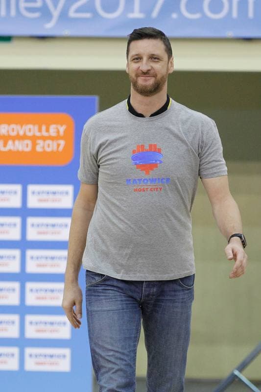 Volleyball. European Championship. Promotional Action. 05.12.2016