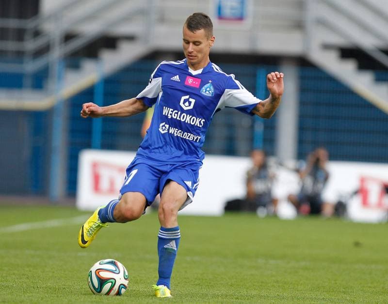 Football. T-Mobile Ekstraklasa. Ruch Chorzow - Gornik Leczna. 27.07.2014