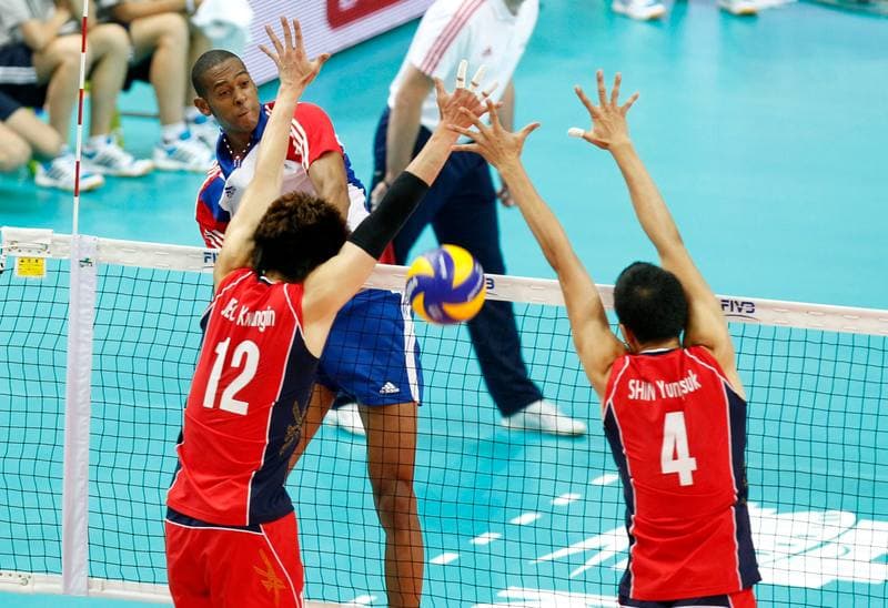 Volleyball. FIVB Men's World Championship. Korea - Cuba. 05.09.2014