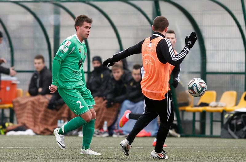 Football. Friendly Match. GKS Belchatow - GKS Katowice. 21.02.2015