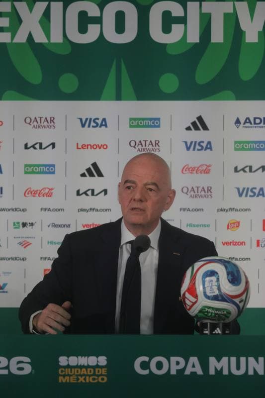 Football. World Cup 2026. Gianni Infantino Press Conference. 10.06.2026