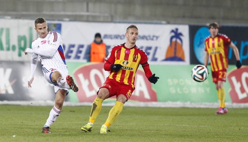 Football. PKO BP Ekstraklasa. Gornik Zabrze - Korona Kielce. 08.11.2015