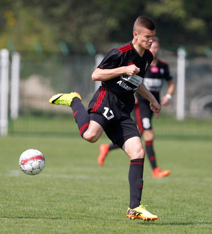 Football. III Liga. Grunwald Ruda Slaska - Gornik II Zabrze. 12.09.2015