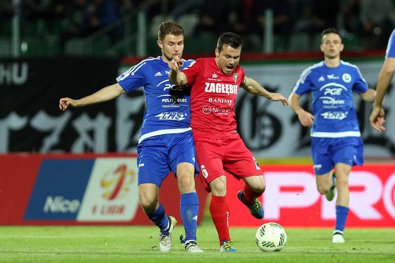 Football. Nice I Liga. Zaglebie Sosnowiec - Stal Mielec. 21.05.2017