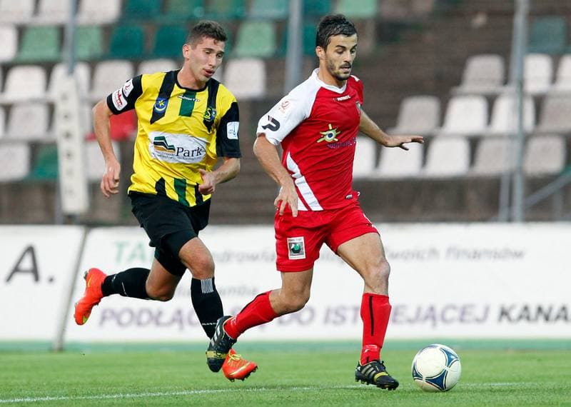 Football. II Liga. Zaglebie Sosnowiec - Siarka Tarnobrzeg. 19.09.2014