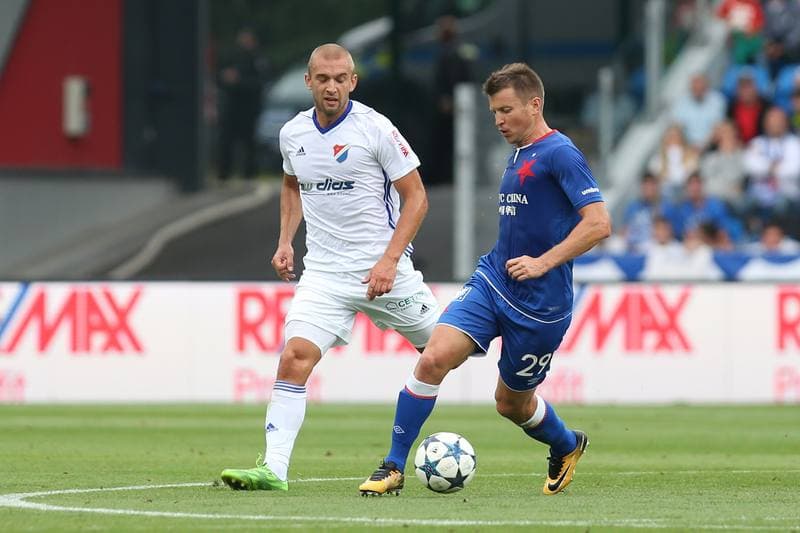 Football. HET Liga. Banik Ostrava - Slavia Prague. 06.08.2017