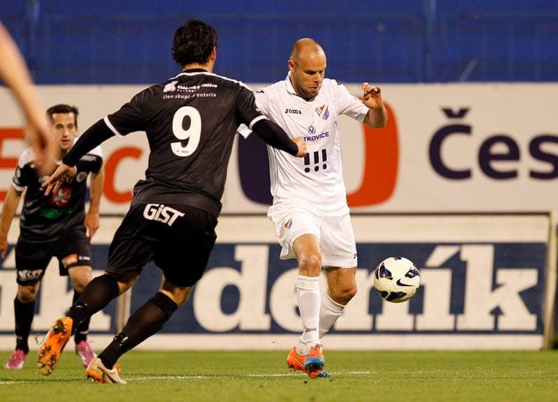 Football. SYNOT LIGA. Banik Ostrava - FC Hradec Kralove. 01.11.2014