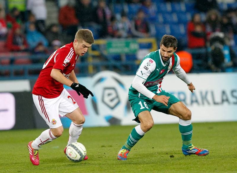 Football. T-Mobile Ekstraklasa. Wisla Krakow - Slask Wroclaw. 29.11.2013
