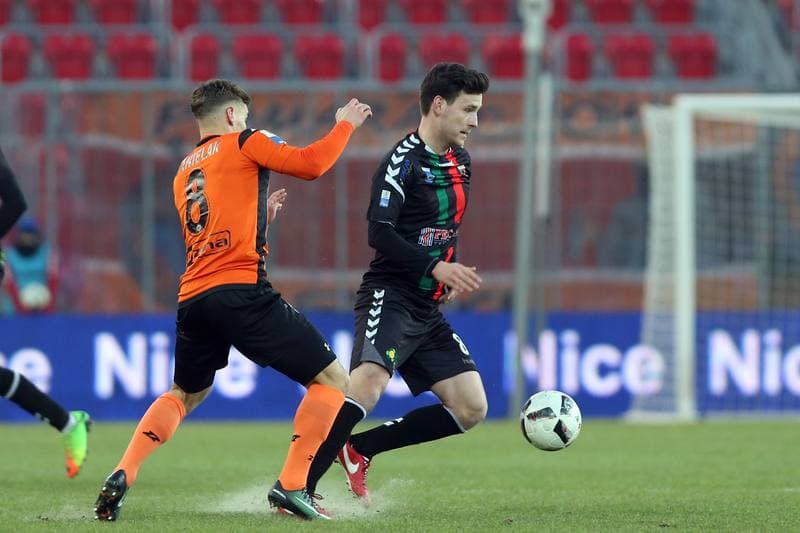 Football. Nice I Liga. GKS Tychy - Chrobry Glogow. 03.03.2018