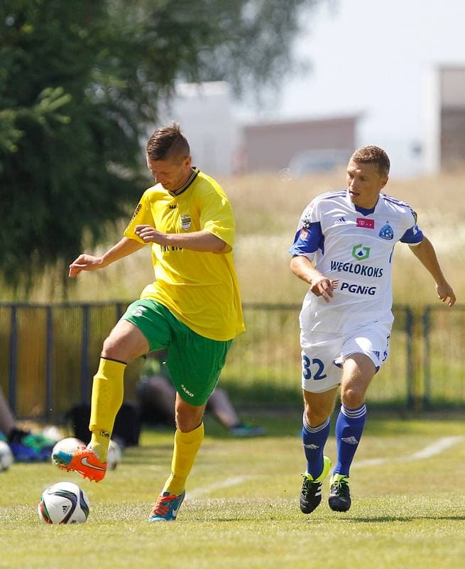 Football. I Liga. Rozwoj Katowice - Ruch Chorzow. 04.07.2015