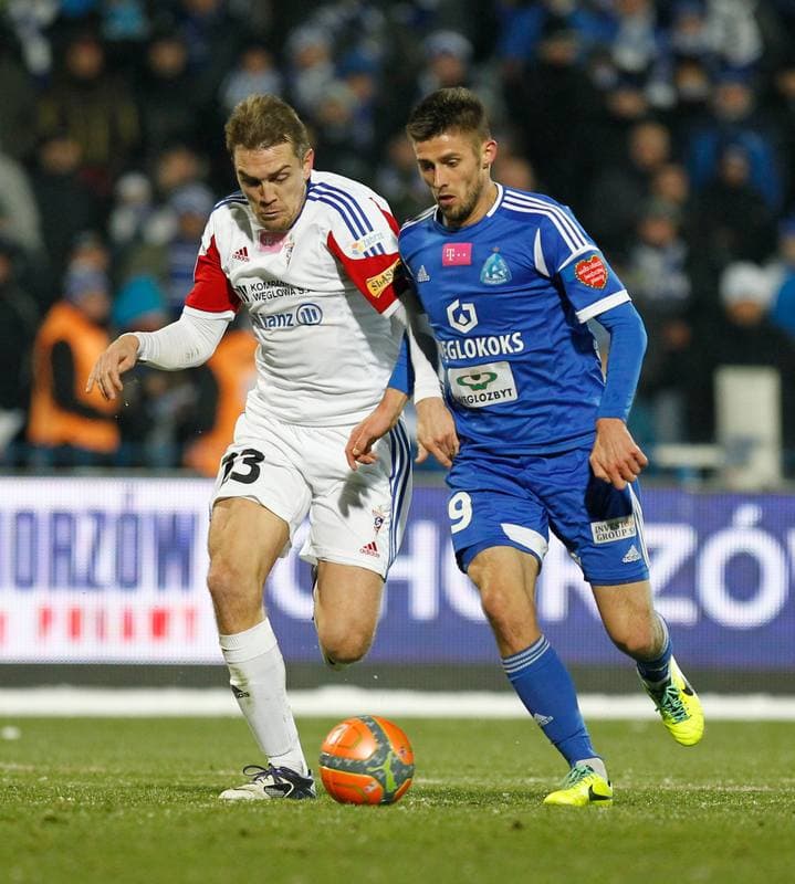 Football. T-Mobile Ekstraklasa. Ruch Chorzow - Gornik Zabrze. 04.10.2014