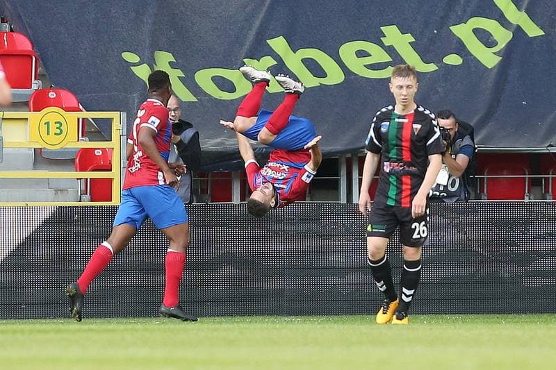 Football. Nice I Liga. GKS Tychy - Rakow Czestochowa. 14.05.2018