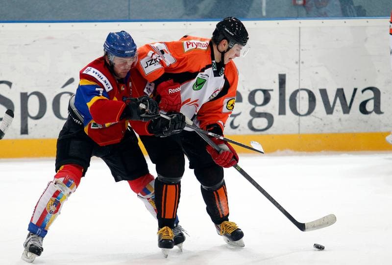 Ice Hockey. Polska Hokej Liga. JKH GKS Jastrzebie - Podhale Nowy Targ. 29.01.2014