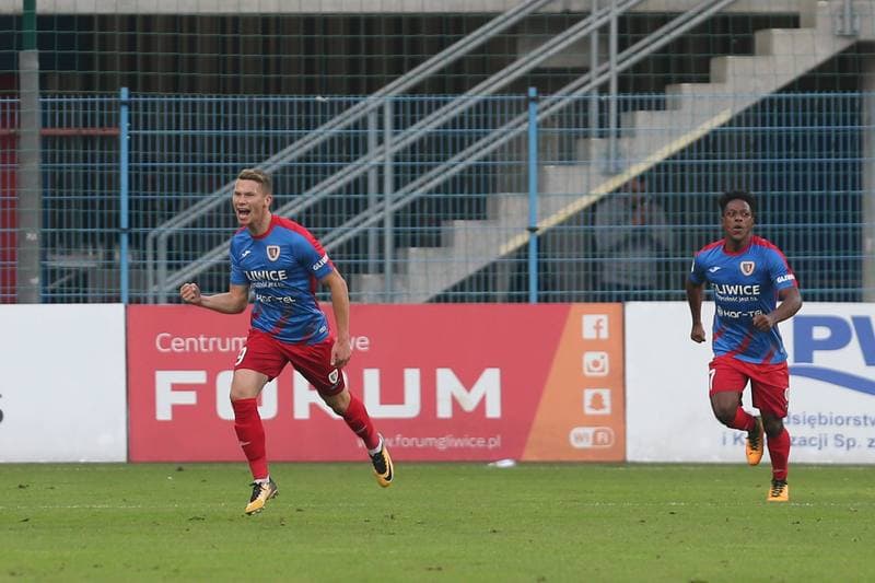 Football. Lotto Ekstraklasa. Piast Gliwice - Sandecja Nowy Sacz. 14.10.2017