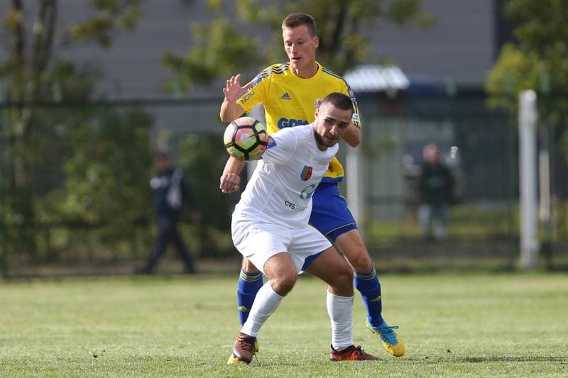 Football. Polish Cup. Slask Swietochlowice - Arka Gdynia. 25.09.2018