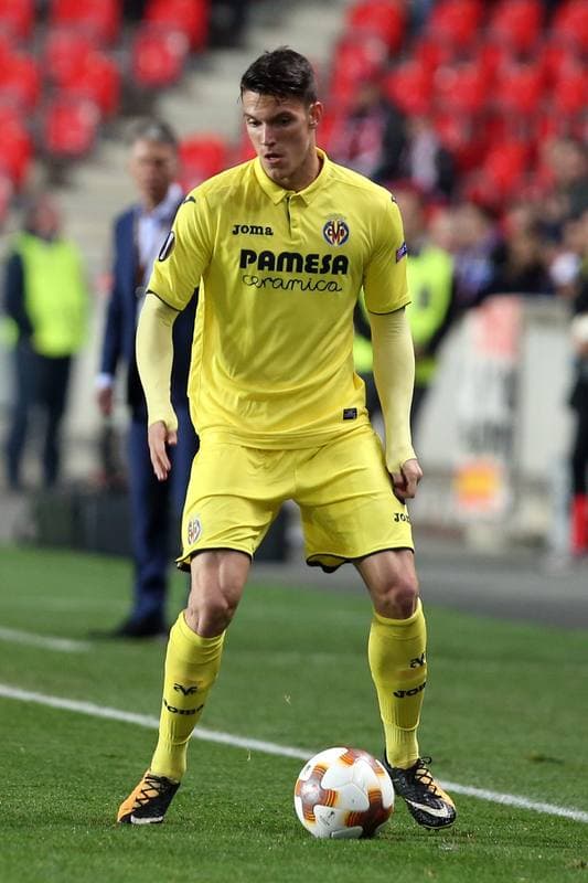 Football. UEFA Europa League. Slavia Prague - Villarreal CF. 02.11.2017