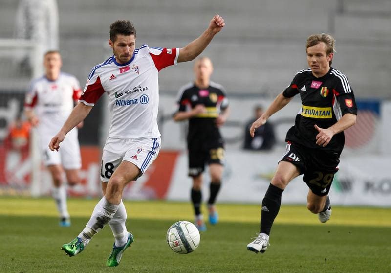 Football. PKO BP Ekstraklasa. Gornik Zabrze - Korona Kielce. 08.11.2015