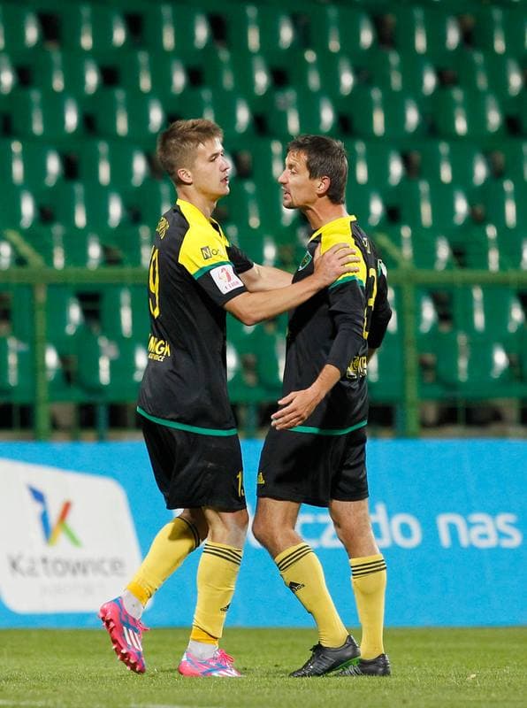 Football. I Liga. GKS Katowice - Stomil Olsztyn. 18.10.2014