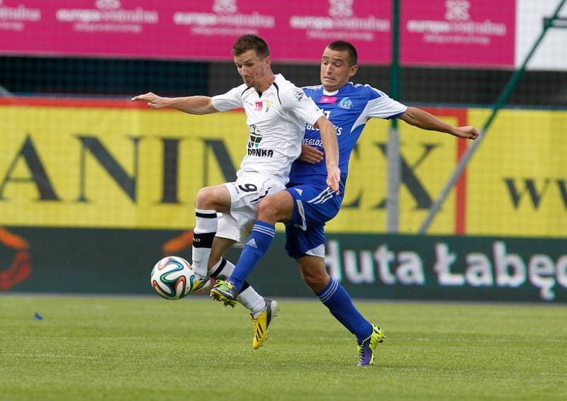 Football. T-Mobile Ekstraklasa. Ruch Chorzow - Gornik Leczna. 27.07.2014