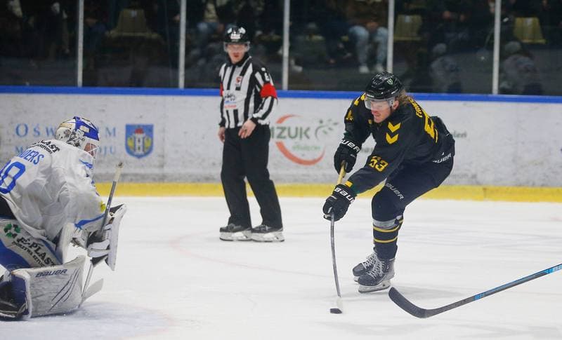 Ice Hockey. Polska Hokej Liga. Re-Plast Unia Oswiecim - GKS Katowice. 08.04.2022