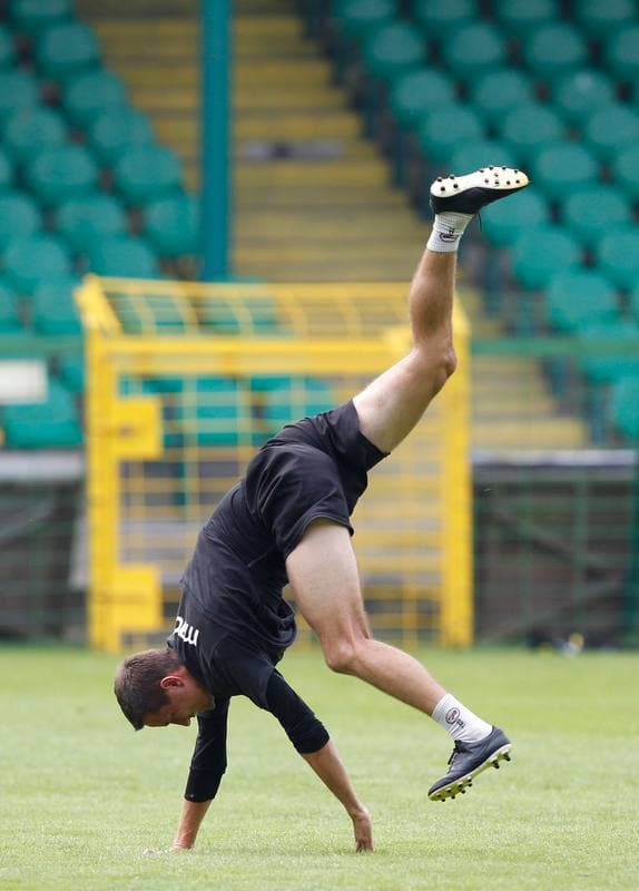 Football. GKS Katowice. Training. 19.01.2015