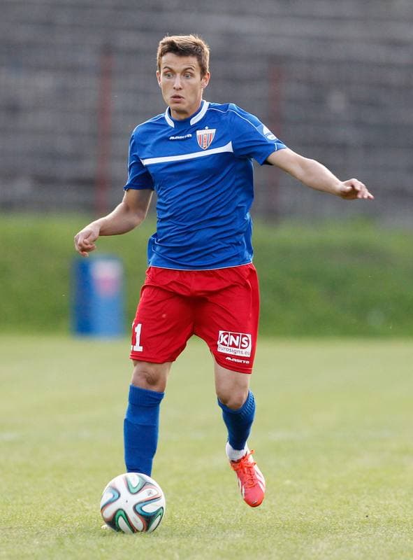 Football. III Liga Opolsko - Slaska. Polonia Bytom - Rekord Bielsko Biala. 10.08.2014