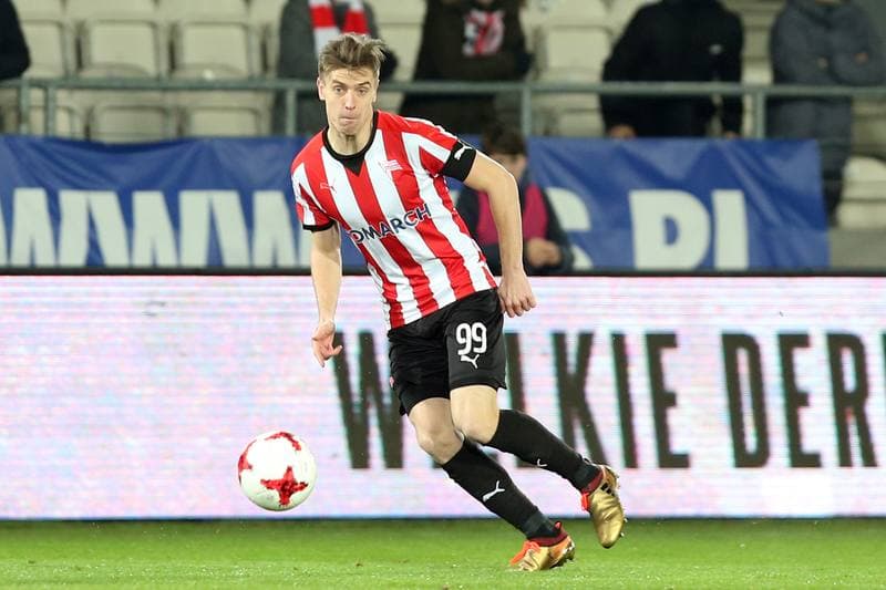 Football. Lotto Ekstraklasa. Cracovia Krakow - Korona Kielce. 04.12.2017