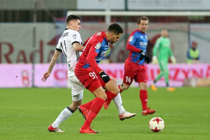 Football. Lotto Ekstraklasa. Piast Gliwice - Legia Warsaw. 12.12.2017
