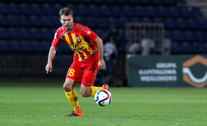 Football. PKO BP Ekstraklasa. Ruch Chorzow - Korona Kielce. 01.12.2015