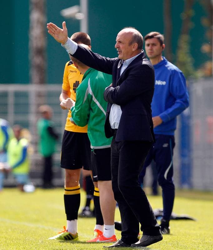 Football. I Liga. Stomil Olsztyn - GKS Katowice. 17.05.2015
