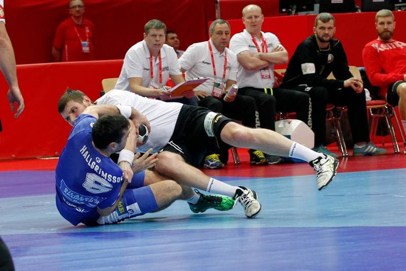 Handball. EHF Euro 2016. Belarus - Iceland. 17.01.2016