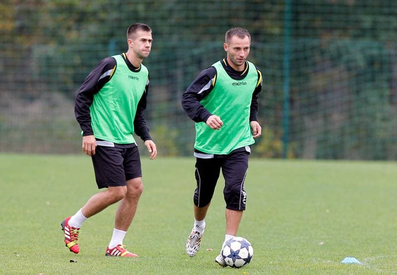 Football. GKS Katowice. Training. 19.01.2015